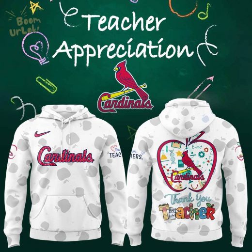 St.Louis Cardinals Happy Teacher Day Hoodie