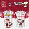 Tampa Bay Rays MLB “75th Anniversary of Peanuts” Snoopy Special Edition Jersey 2025
