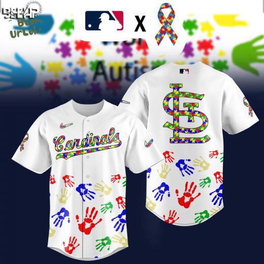 St.Louis Cardinals MLB Autism Awareness Special Edition 2025 baseball Jersey