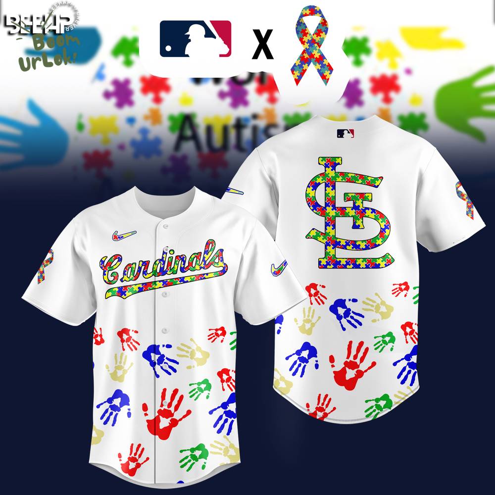 St.Louis Cardinals MLB Autism Awareness Special Edition 2025 baseball Jersey St.Louis Cardinals MLB Autism Awareness Special Edition 2025 baseball Jersey
