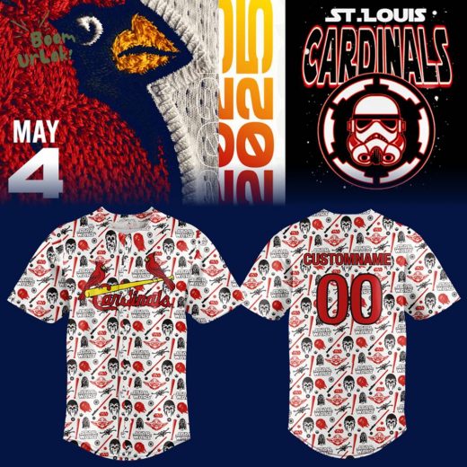 St.Louis Cardinals MLB x Star Wars Night 2025 Baseball Jersey
