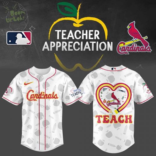St.Louis Cardinals Teacher Appreciation Jersey Flat Cap Set