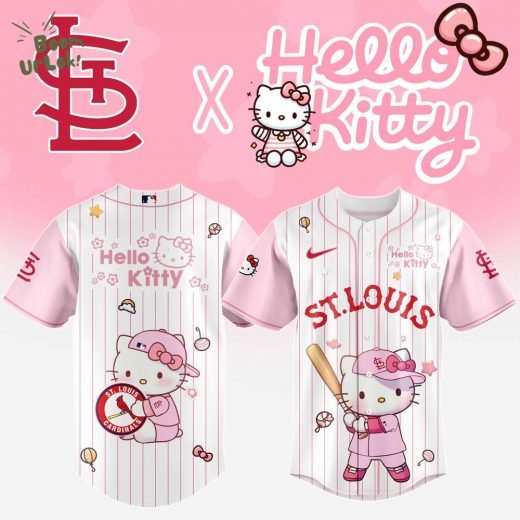 St.Louis Cardinals x Hello Kitty Night 2025 Baseball Jersey Editions Limited