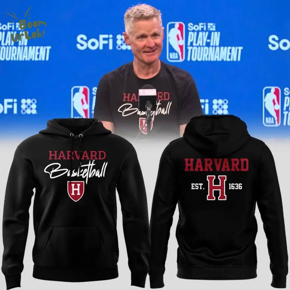 Steve Kerr Harvard Basketball Hoodie - Limited Edition Steve Kerr Harvard Basketball Hoodie - Limited Edition