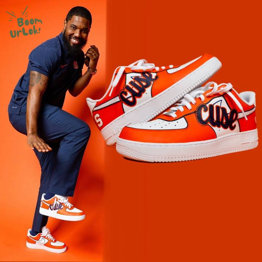 Syracuse Football AF1 Shoes Limited Editions Syracuse Football AF1 Shoes Limited Editions