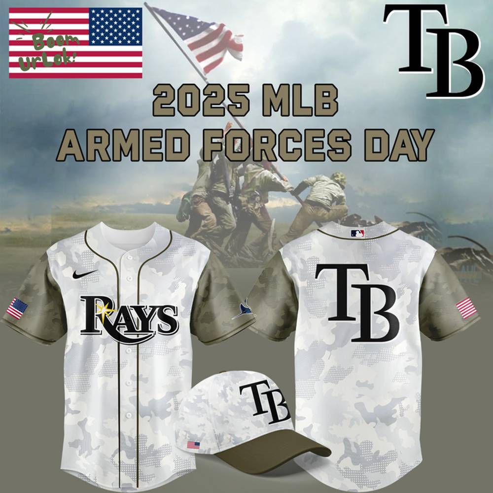 Tampa Bay Rays Armed Forces Day MLB Jersey 2025 Tampa Bay Rays Armed Forces Day MLB Jersey 2025