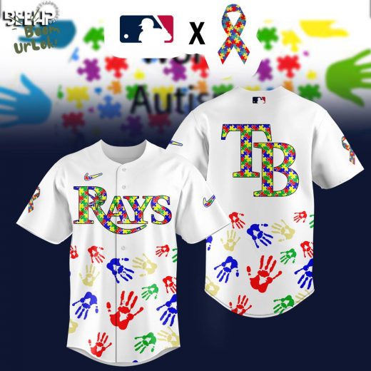 Tampa Bay Rays MLB Autism Awareness Special Edition 2025 baseball Jersey