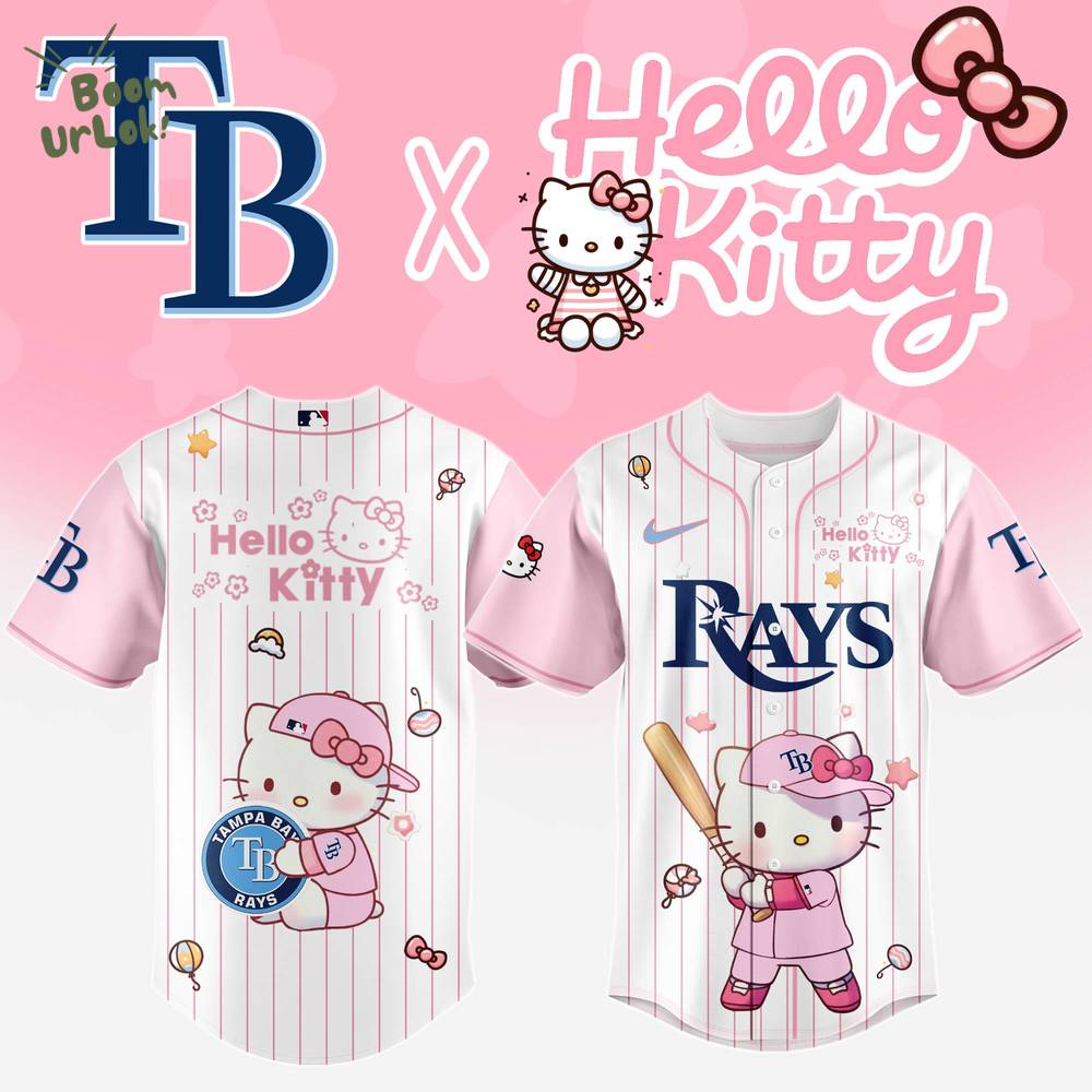 Tampa Bay Rays x Hello Kitty Night 2025 Baseball Jersey Editions Limited Tampa Bay Rays x Hello Kitty Night 2025 Baseball Jersey Editions Limited