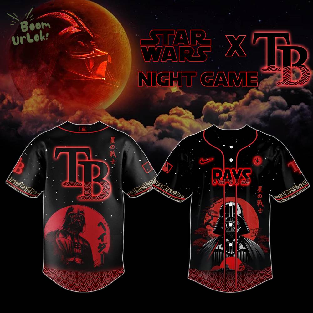 Tampa Bay Rays x Star Wars Night Game Limited Edition Baseball Jersey Tampa Bay Rays x Star Wars Night Game Limited Edition Baseball Jersey