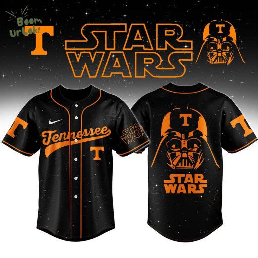 Tennessee Volunteers Basketball x Star War Baseball JERSEY SHIRT