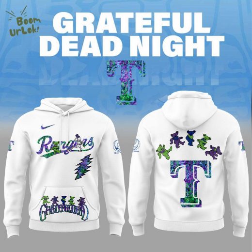 Texas Rangers Grateful Dead Night Hoodie
