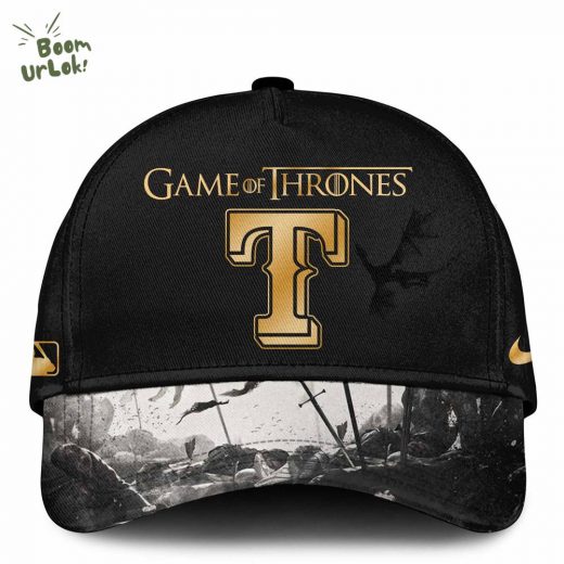 Texas Rangers x Game Of Thrones Night Game Exclusive Design Jersey