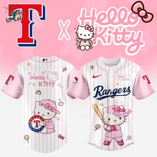 Texas Rangers x Hello Kitty Night 2025 Baseball Jersey Editions Limited
