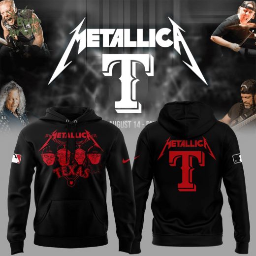 Texas Rangers x Metallica Hoodie