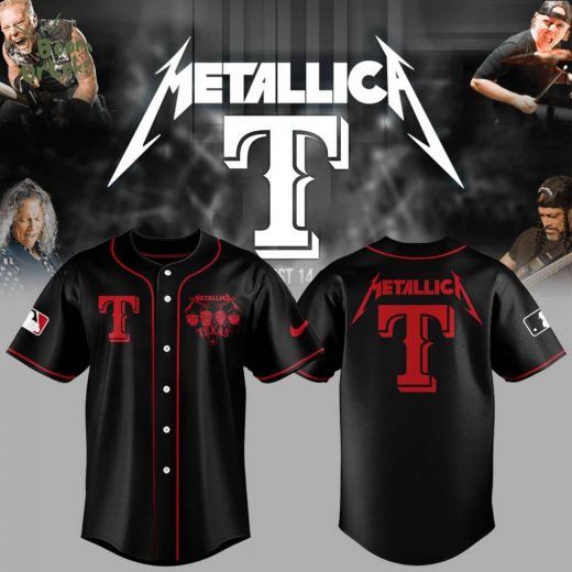 Texas Rangers x Metallica Jersey