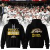 Western Michigan University Bronco Hockey The NCHC Champs Hoodie Limited Edition