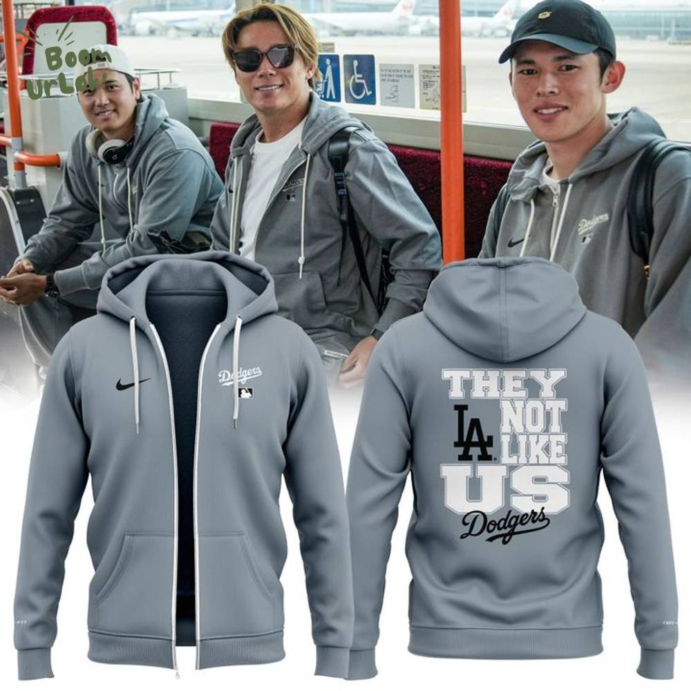 They Not Like Us Los Angeles Dodgers Nike Hoodie 2025 They Not Like Us Los Angeles Dodgers Nike Hoodie 2025