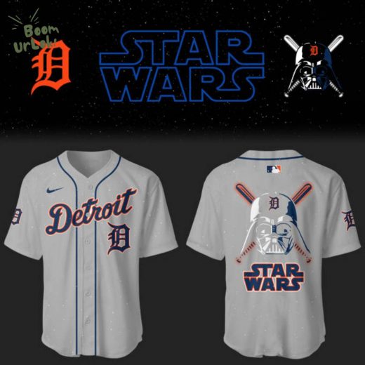 Tigers Baseball Limited “Tigers x Star Wars 2025” Grey Jersey