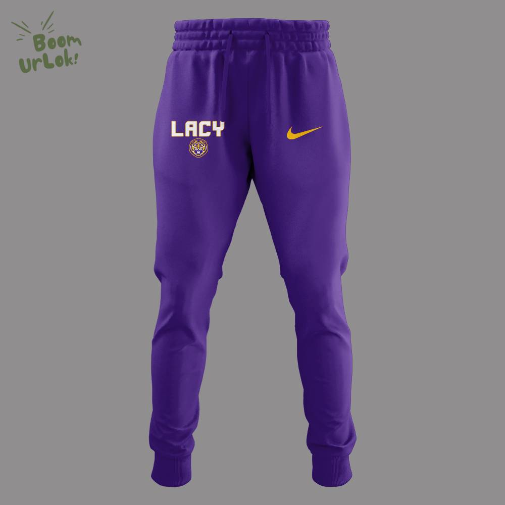 Tigers Football Limited RIP Lacy Purple Hoodie Tigers Football Limited RIP Lacy Purple Hoodie