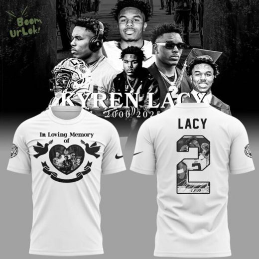 Tigers Football Limited RIP Lacy White T-Shirt