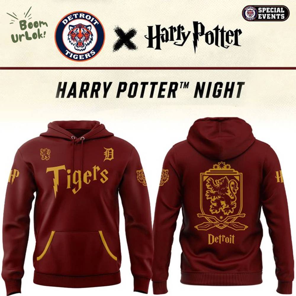Tigers Harry Potter Night Hoodie - Special Edition Tigers Harry Potter Night Hoodie - Special Edition