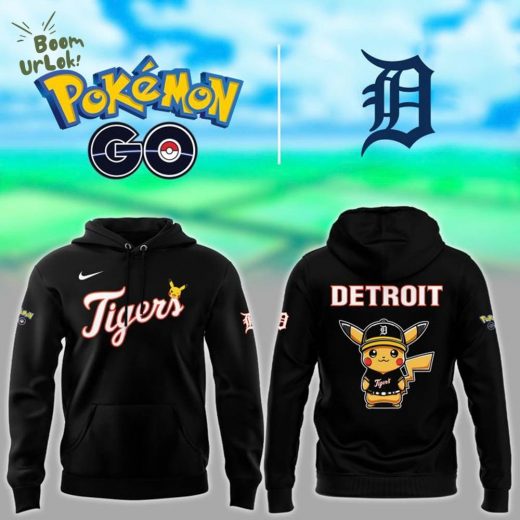 Tigers x Pikachu Limited Edition Black Hoodie