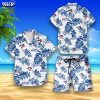 Texas Rangers Hawaiian Shirt & Shorts Set