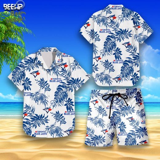 Toronto Blue Jays Hawaiian Shirt & Shorts Set