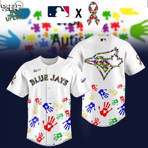Toronto Blue Jays MLB Autism Awareness Special Edition 2025 baseball Jersey