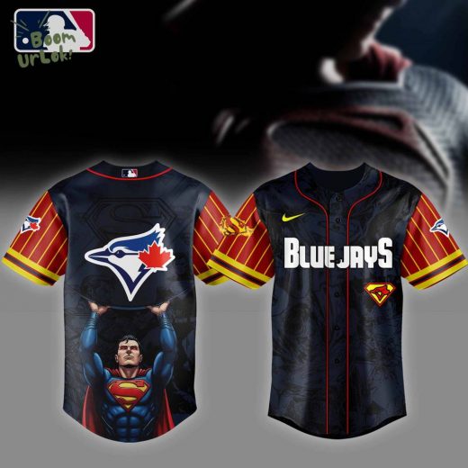Toronto Blue Jays MLB x Superman Baseball Jersey Editions Limited 2025
