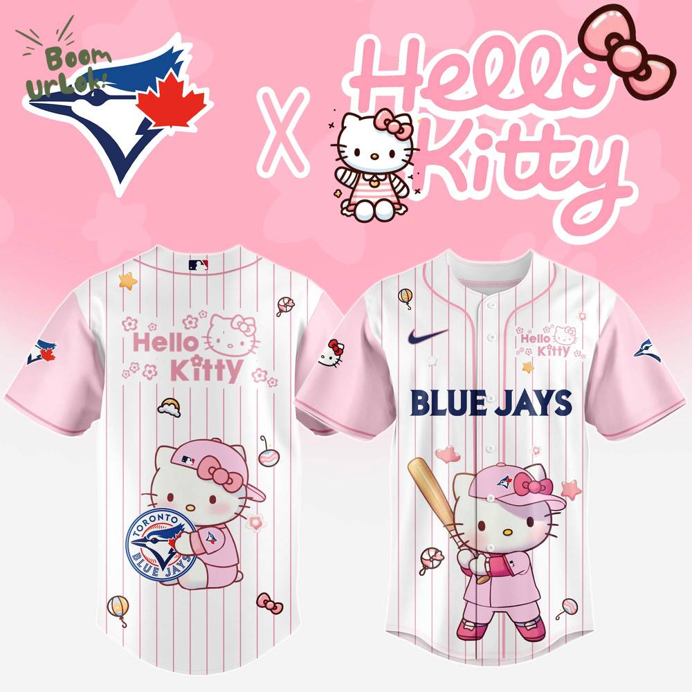 Toronto Blue Jays x Hello Kitty Night 2025 Baseball Jersey Editions Limited Toronto Blue Jays x Hello Kitty Night 2025 Baseball Jersey Editions Limited