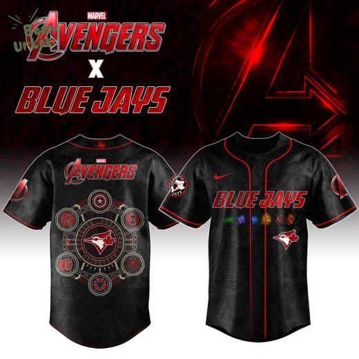 Toronto Blue Jays x Marvel Avengers Night Baseball Jersey Editions Limited