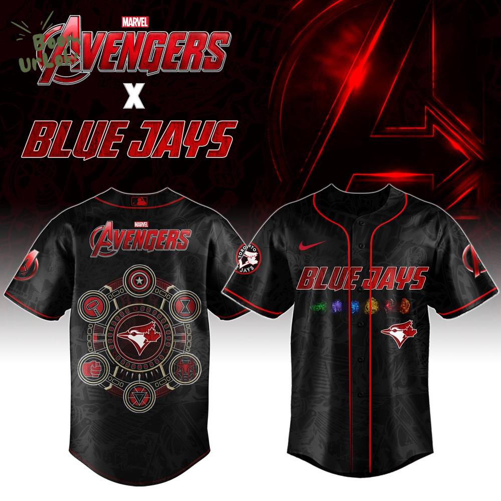 Toronto Blue Jays x Marvel Avengers Night Baseball Jersey Editions Limited Toronto Blue Jays x Marvel Avengers Night Baseball Jersey Editions Limited
