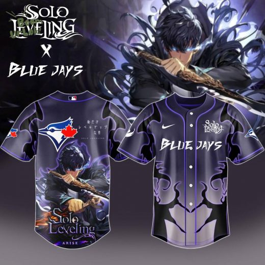 Toronto Blue Jays x Solo Leveling Exclusive Baseball Jersey