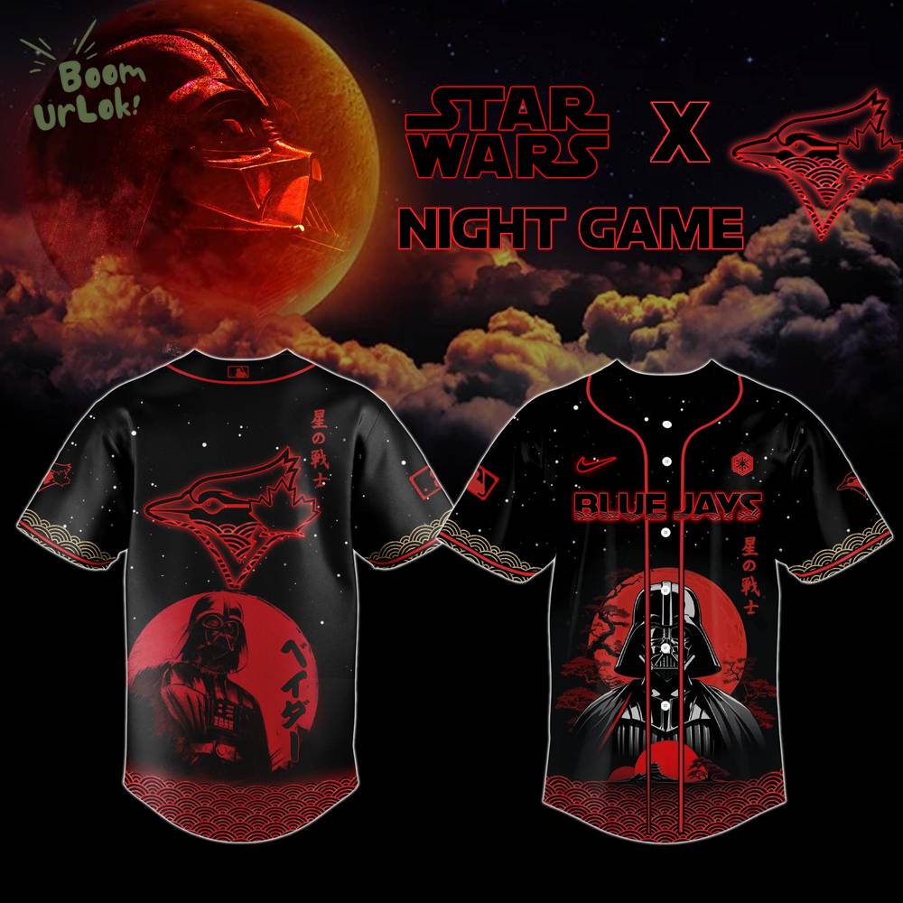Toronto Blue Jays x Star Wars Night Game Limited Edition Baseball Jersey Toronto Blue Jays x Star Wars Night Game Limited Edition Baseball Jersey