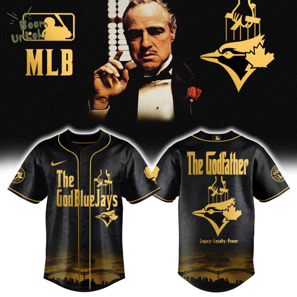 Toronto Blue Jays x The Godfather Gold Baseball Jersey Combo Toronto Blue Jays x The Godfather Gold Baseball Jersey Combo