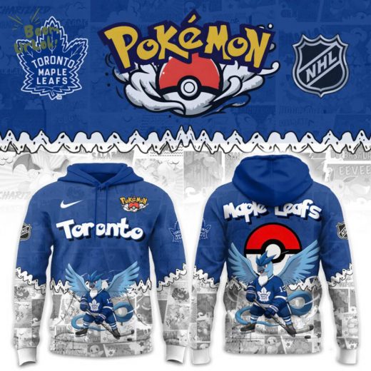 Toronto Maple Leafs x Pokemon Staraptor 2025 Combo Hoodie