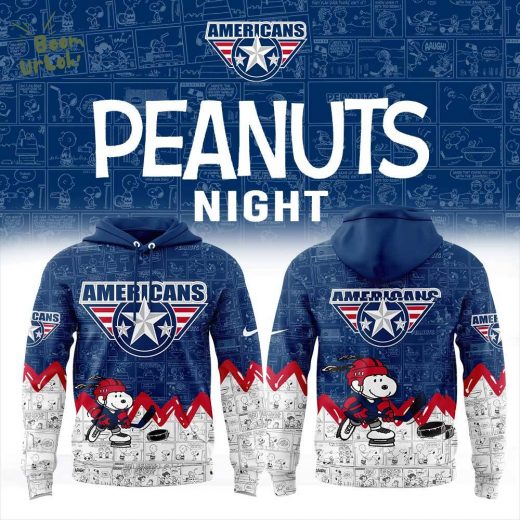 Tri-City Americans 75th Anniversary of Peanuts Hoodie