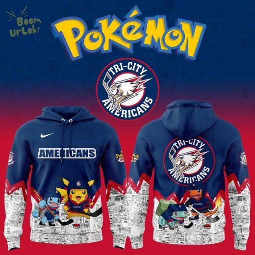 Tri-City Americans x Pokémon New Hoodie