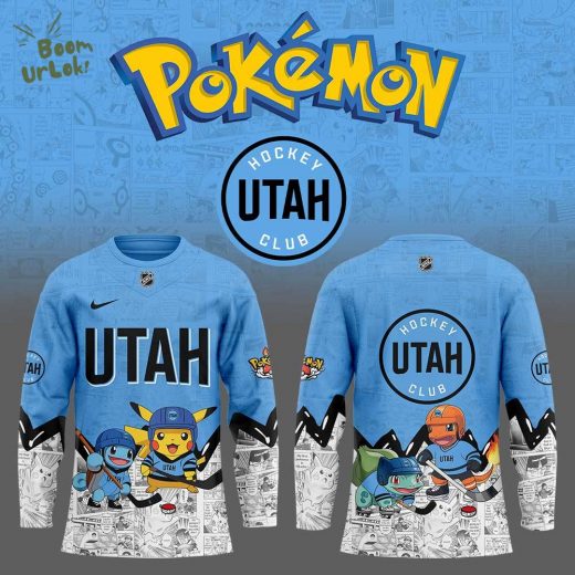 Utah Hockey x Pokémon New Hockey Jersey