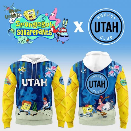 Utah x Spongebob Squarepants Hoodie