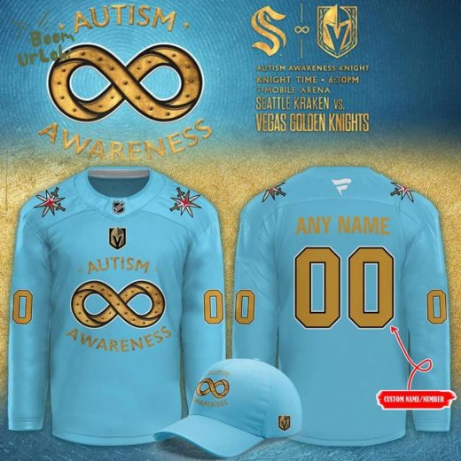 VGK x Autism Awareness Hockey Jersey 2025