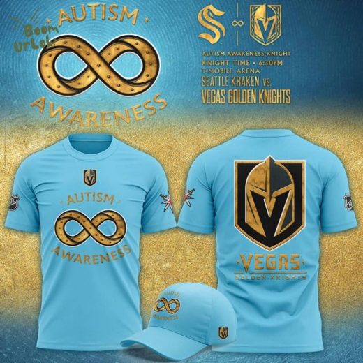 VGK x Autism Awareness T shirt 2025