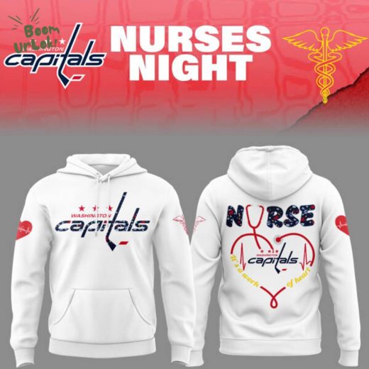 Washington Capitals Nurses Night 2025 Hoodie
