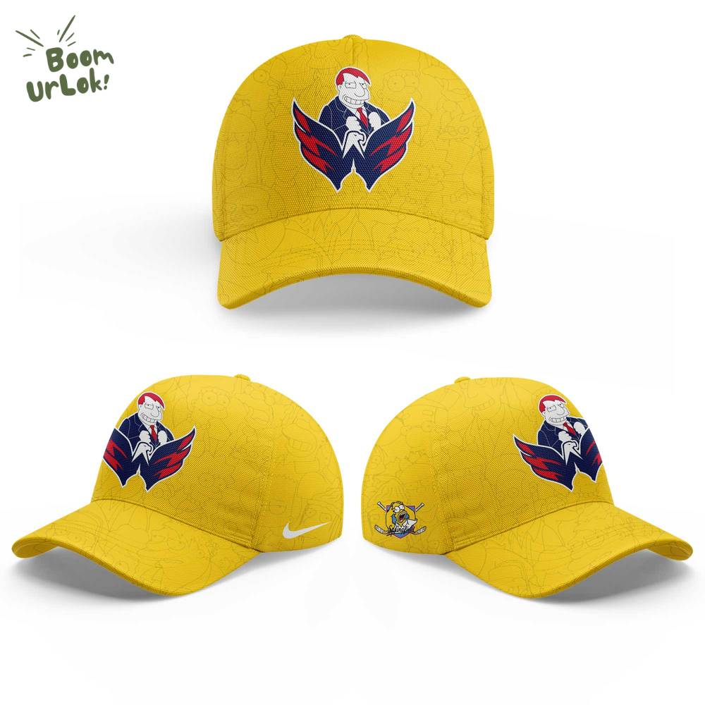 Washington Capitals x Simpsons Series Hockey Jersey Washington Capitals x Simpsons Series Hockey Jersey