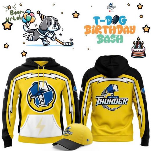 Wichita Thunder x Hockey Fight Cancer Pullover Hoodie