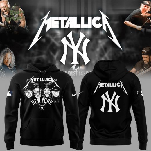 Yankees Baseball Metallica Night Hoodie