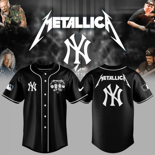 Yankees Baseball Metallica Night Jersey