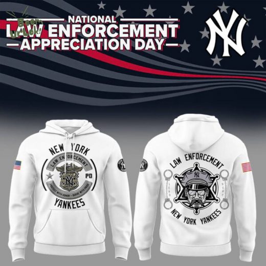 Yankees x Law Enforcement Appreciation Day 2025 Hoodie