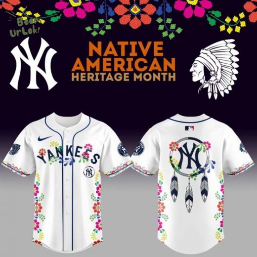 Yankees x Native American Heritage Night 2025 Baseball Jersey